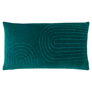 Teal best sale rectangle cushion